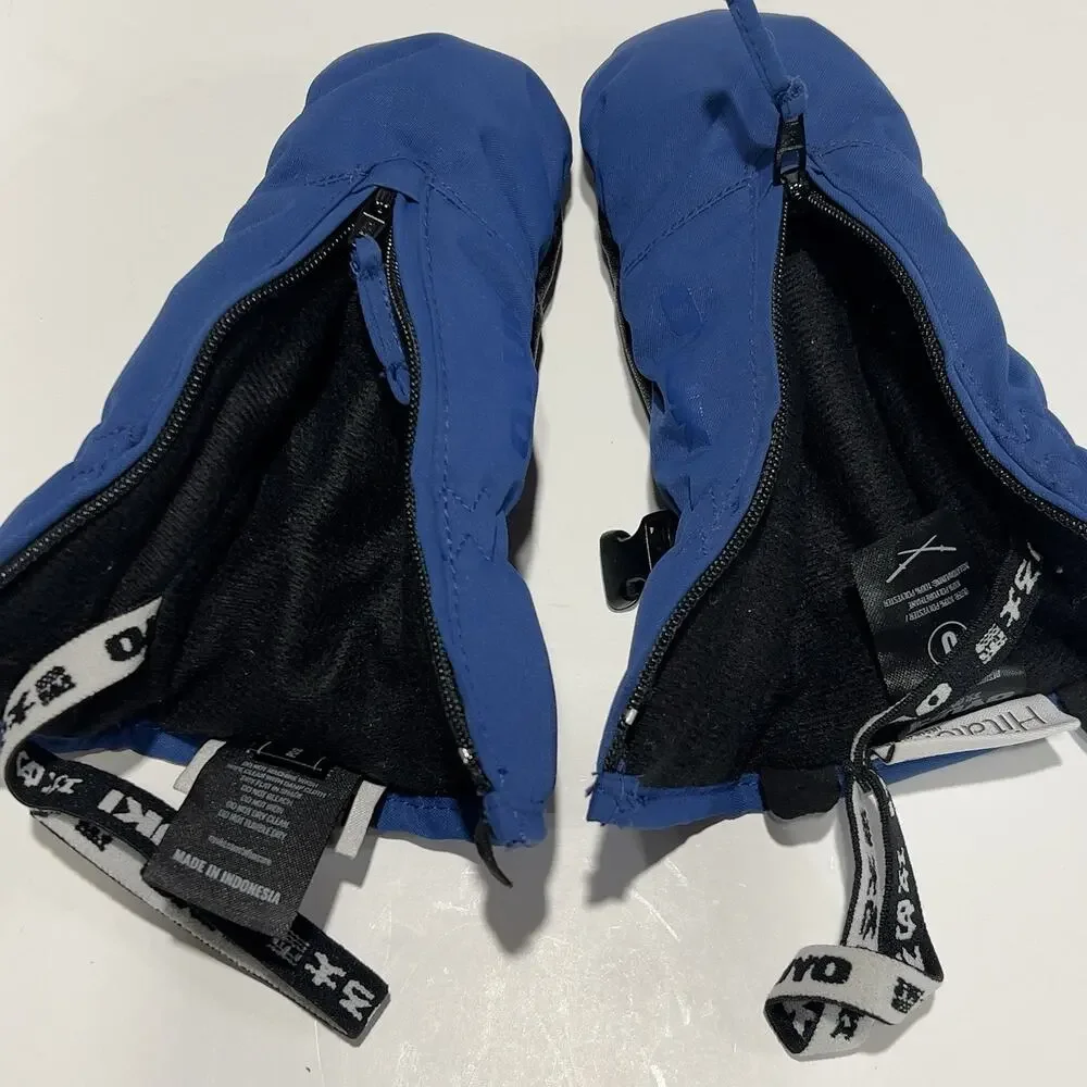 Oyuki Harumaki Kids Mittens Size 0 Royal Blue Ski Snowboard Mitts Hitaloft